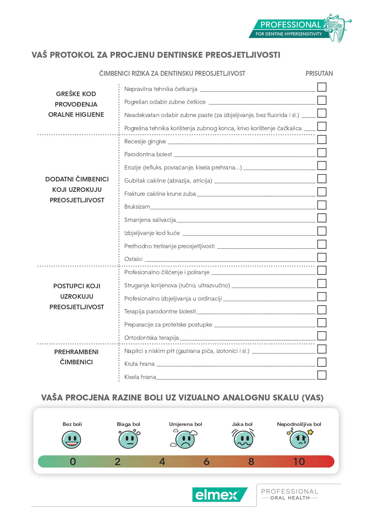 elmex hypersensitivity assessment protocol